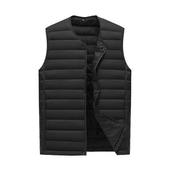 

men's vests men 2021 spring autumn warm sleeveless jacket waistcoat thin cotton vest fashion casual coats mens clothes size m-3xl,1992, Black;white