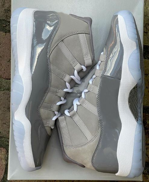 

11 cool grey men basketball shoes 11s medium white-cool womens outdoor sports sneakers running trainers 45 with box dl concord black 378037-