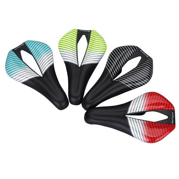 

bike saddles seat bicycle saddle absorb breathable supplies striped surface replacement for racing