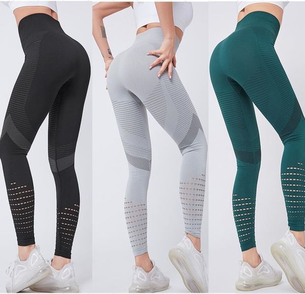 

womens tracksuits seamless pant designs outfits yoga leggings for woman lu gym align pants elastic fitness lady legging tights workout sport, Gray
