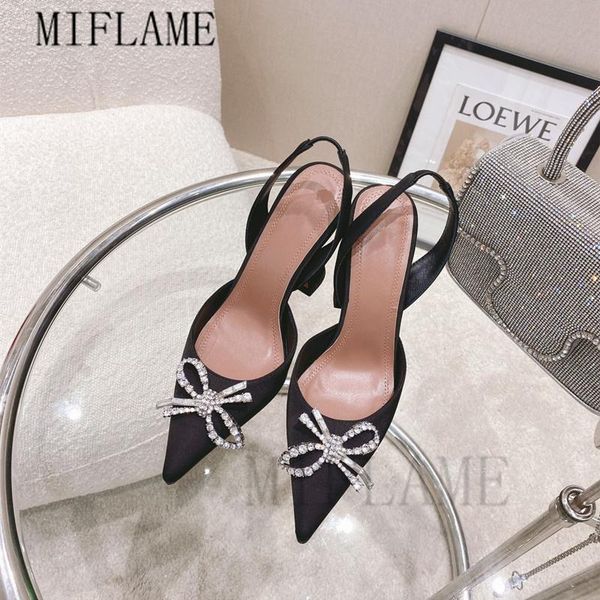 

dress shoes fashion ladies strange heel gladiator pumps summer pointed toe rhinestone butterfiy-knot high heels party wedding silk sandals, Black