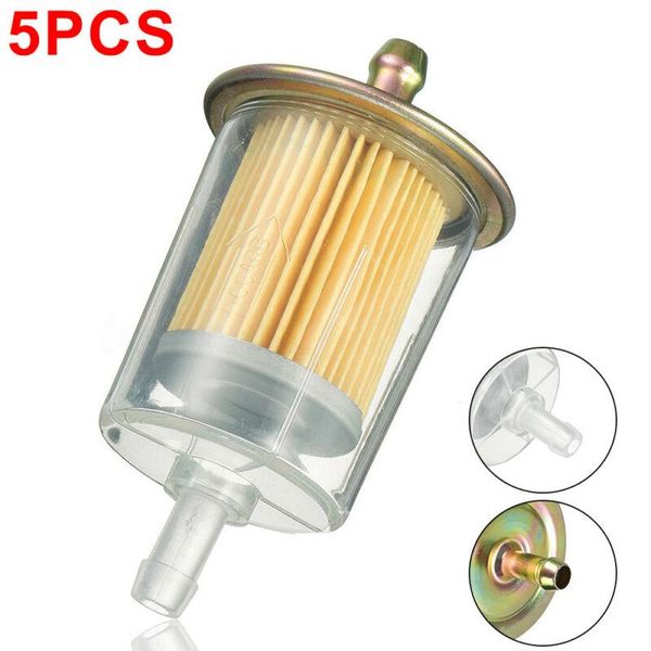 

parts replacement fuel filter 5pc 5/16" industrial tractors trucks universal