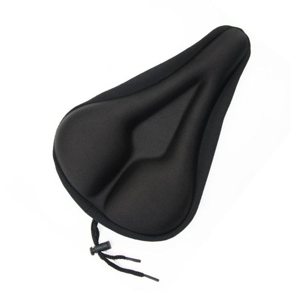 

bike saddles replacement saddle cushion seat accessories (black)