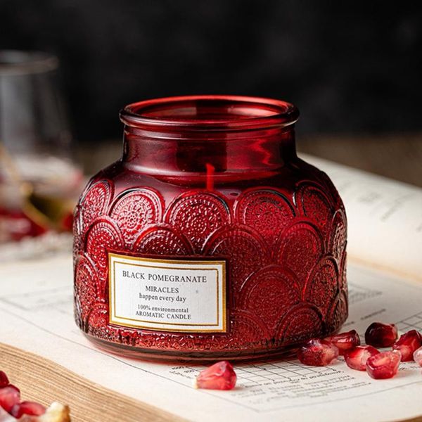 

scented candle jar home decoration gift for mom candles