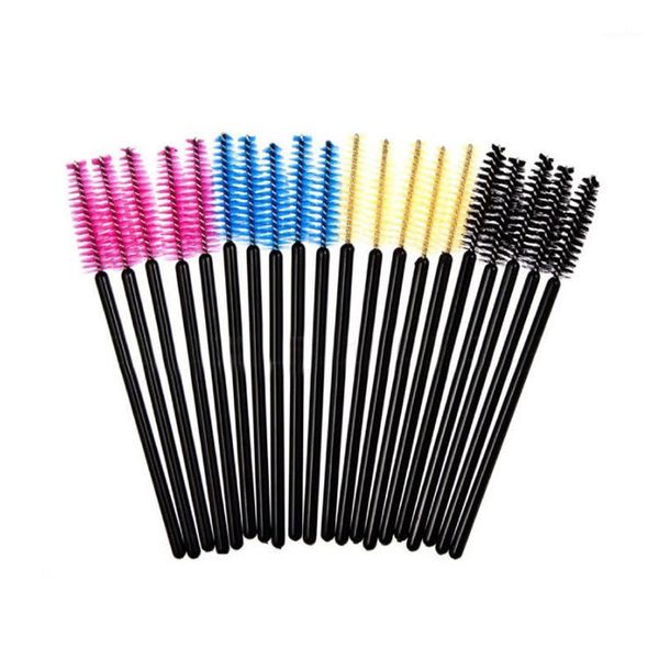 

2/50 pcs eyelash brush makeups brushes disposable mascara wands applicator eye lashes cosmetic maquiagem makeup tools1