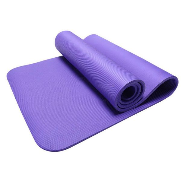 

thick durable yoga mat non-slip exercise fitness pad lose weight pp espesar estera de colchoneta ejercicio mats