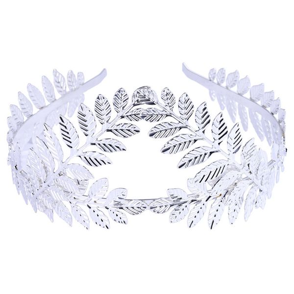 Dea romana greca Foglia di ulivo Festa di nozze Corona Tiara nuziale Accessori per capelli da sposa Accessori per capelli da ragazza per donna Fascia per capelli244Y