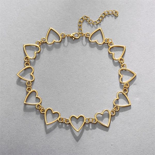 

bangle 53072 alloy necklace creative simple women's love, Black