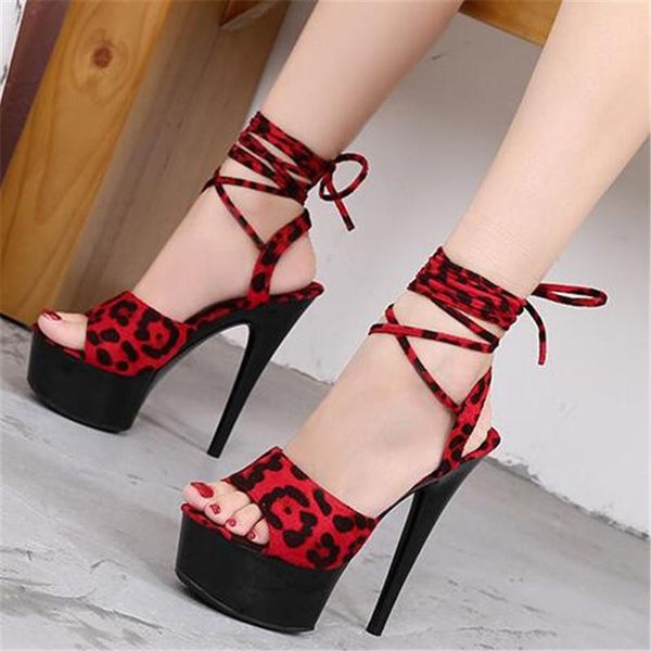 

summer sandals for women shoes women's high-heeled fashion show fine-heeled thick-bottom pole dance, Black