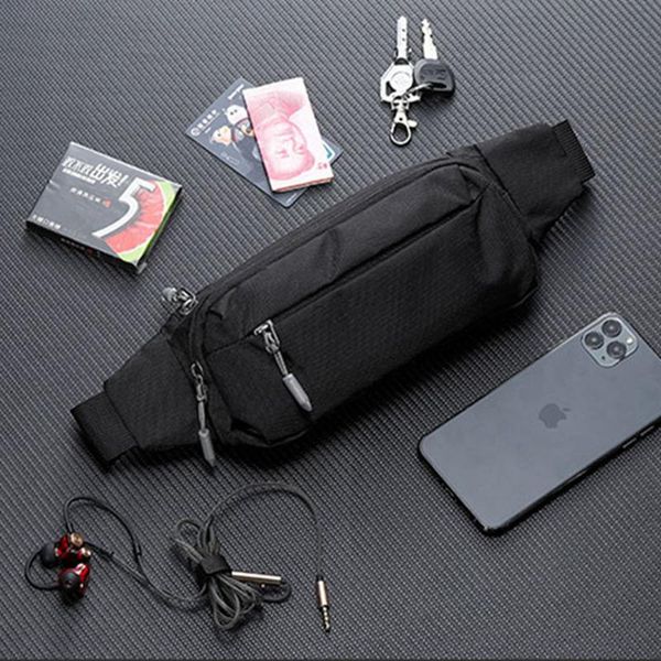 

outdoor bags sports waist pack waterproof running bag to carry mobile phone headset id card fitness travel pouch
