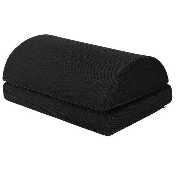 

pillow ergonomic feet relaxing cushion support foot rest under desk stool for home work travel footrest massage smart