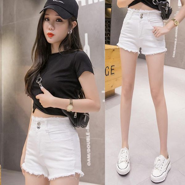 

women's jeans shorts casual summer stretch water mini denim sexy, Blue