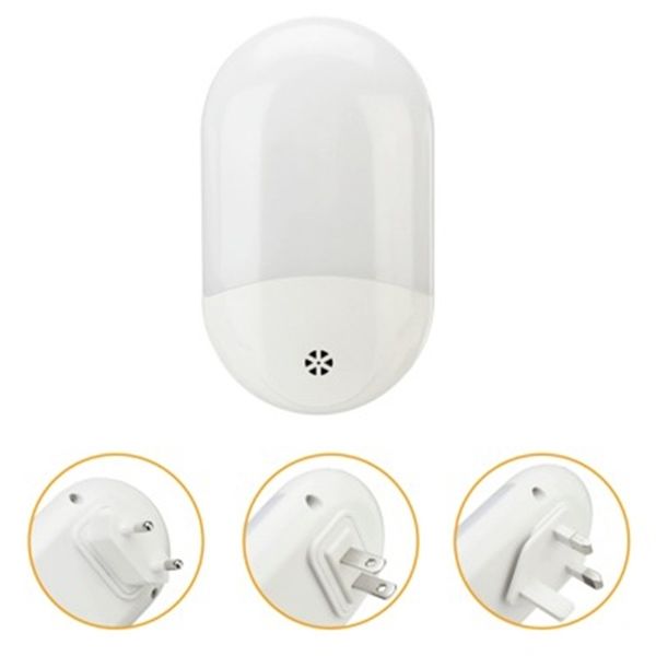 

led night control atmosphere sleep smart home plug in bedside wall light