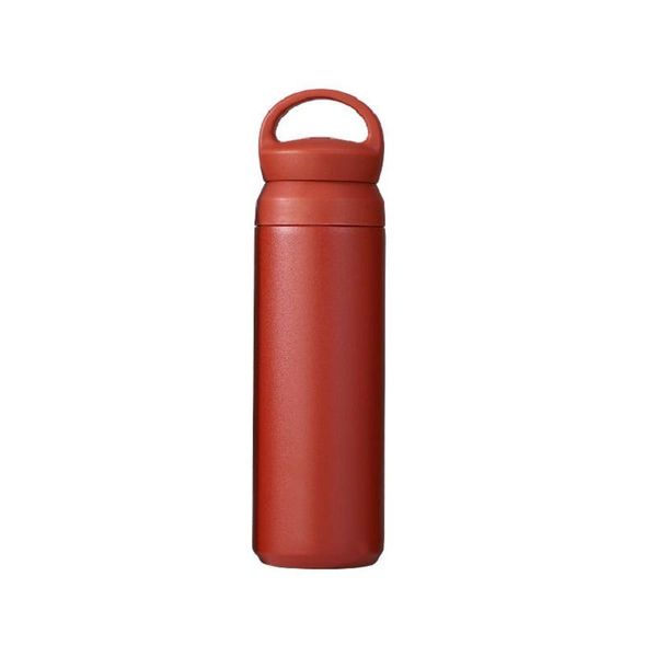 

water bottles insulation cup 304 stainless steel outdoor portable sports hand to improve the value of pure color