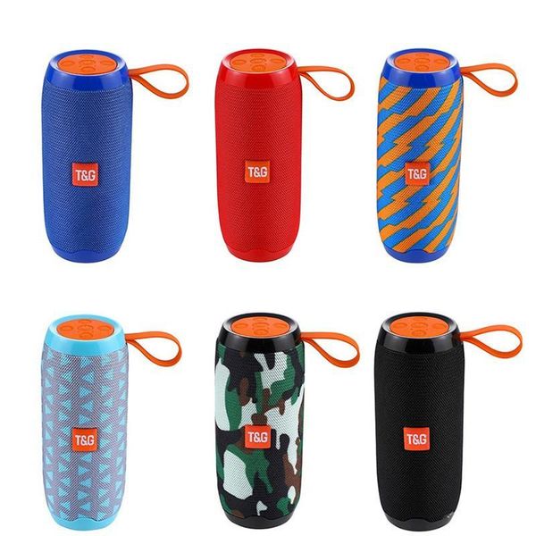 

TG106 Mini Bluetooth Speaker Hifi Stereo Protable Wireless Soundbox Subwoofers Loudspeaker Outdoor MP3 Music Players USB FM PK TG116 TG117