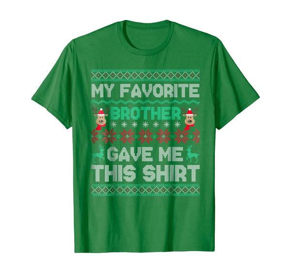 

funny xmas gift from brother to sisters brothers shirt, White;black