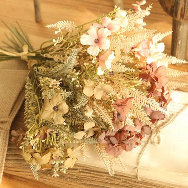

silk cloth flower artificial plant scented candle epoxy resin pendant necklace jewelry diy craft ornaments to decorate the room decorative f