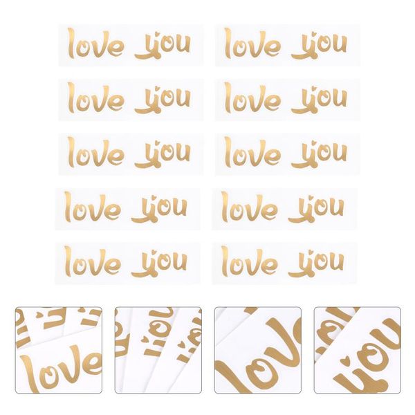 

gift wrap 1 set cake sticker decals packaging for decoration