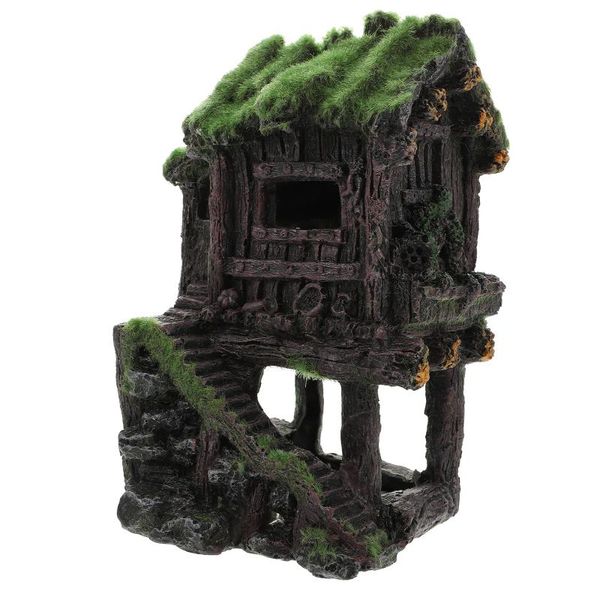 

decorations 1pc fish house hideout decoration hiding place tank decor supply