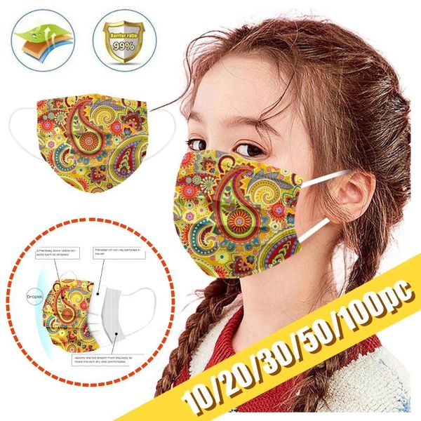 

other event & party supplies mascara 10/20/30/50/100pcs children's mask fashion mouths mascarillas christmas non wove mouth halloween c