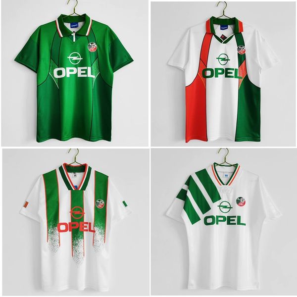 

1988 1990 1992 1994 ireland retro jerseys classic vintage soccer jersey home green away white football shirt camisa de futebol, Black;yellow