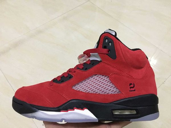 

basketball shoes men sneakers shoes red 2021 come with box