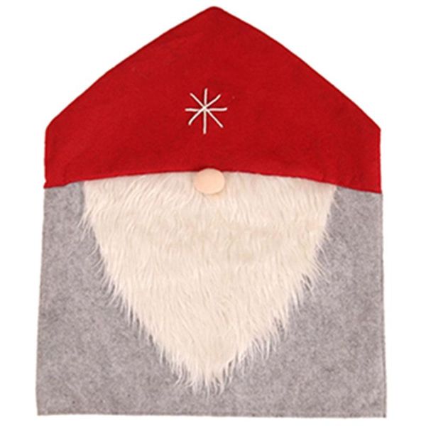 

chair covers 1pcs santa claus hat christmas cover set family restaurant decor for decoration