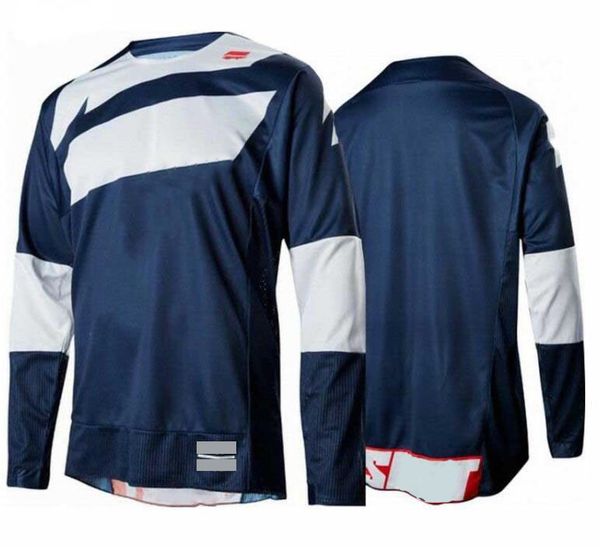 

summer long-sleeved downhill clothes mountain road bike cross-country motorcycle jersey men's t-shirt