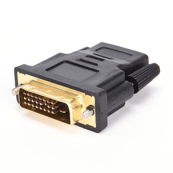

audio cables & connectors 2021 dvi 24+1 male to female converter gold plated adapter 1080p for hdtv lcd dvi-d