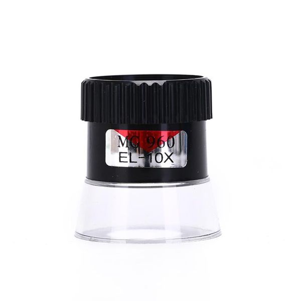 

repair tools & kits 1pc jewelry 10x monocular glass magnifier loupe lens black watchmakers watch tool