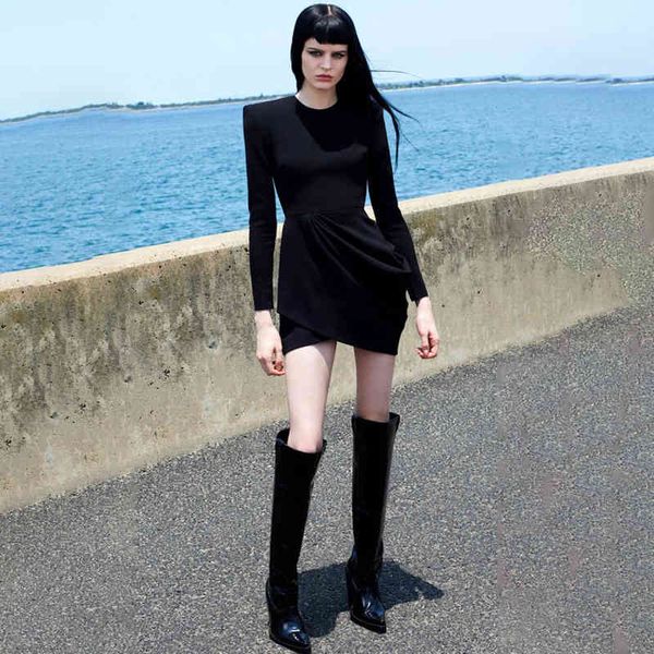 

freight attacked dressed woman fall and black winter long, celebrity tights cocktail party bandage dress, Black;gray