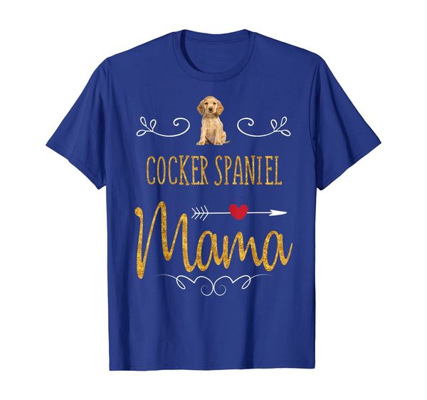 

Cocker Spaniel Mama T-Shirt Awesome Gift For Women, Mainly pictures