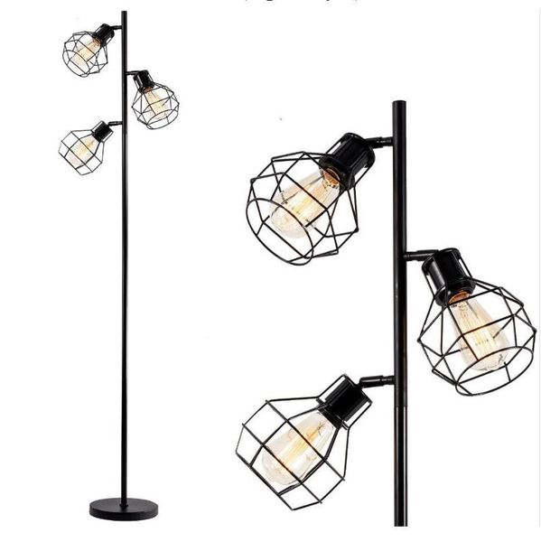 

nordic led iron floor lamps reading staande lamp metal tripod