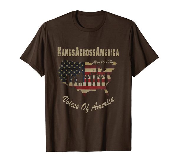 

Hands Across America T-shirt May 25 1986, Mainly pictures