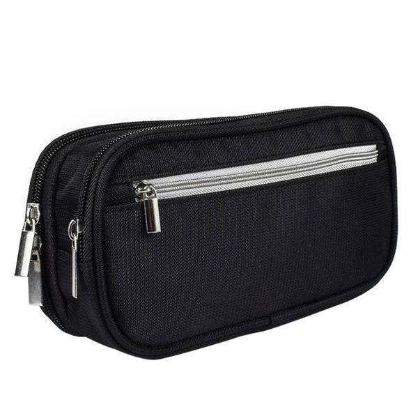 

pencil bags case large capacity waterproof office and school supplies zippered desk organizer durable for men women