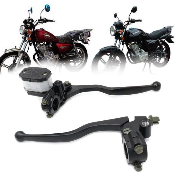 

motorcycle brakes cvo gn125 universal black clutch lever brake master cylinder hydraulic handle access