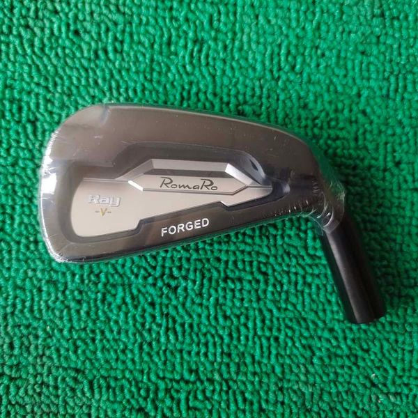 

romaro ray-v black golf clubs set 7pcs 4-9p irons steel shaft and graphite with rod cover complete of