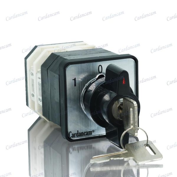 

smart home control cardancam universal switch tw21(lw12-16)rotary cam switches 16a 1-0-2 with key