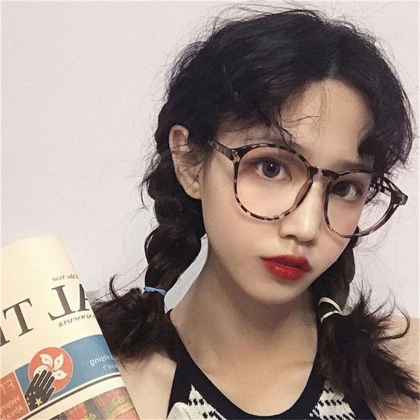

vazrobe oval glasses women fake fashion eyeglasses female black leopard spectacles nerd eyewear for prescription sunglasses frames