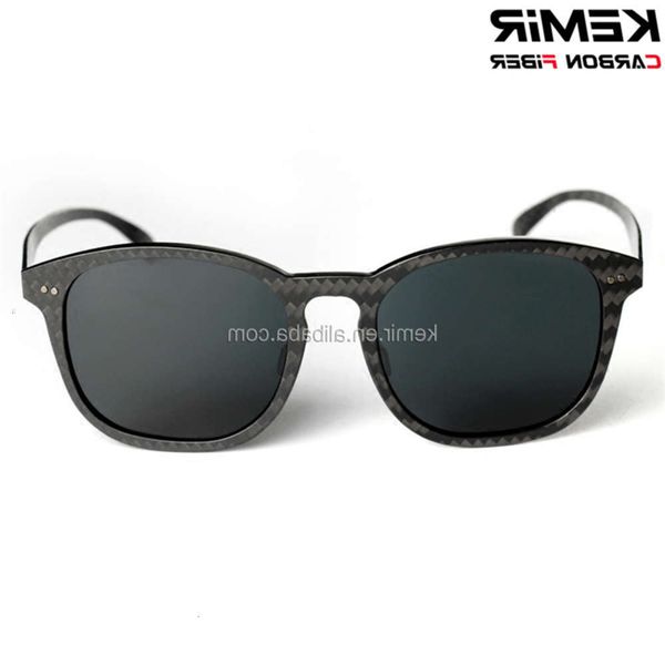 

highend accessories polarized lens real carbon fiber sunglass, two styl available, Black