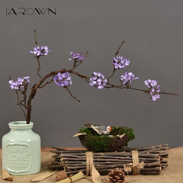 

simulation cherry blossom rattan branches small floral dried room wild home decor wedding decorative flowers & wreaths