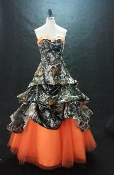 

party dresses camo prom dress 2021 long camouflage custom make size 0, White;black