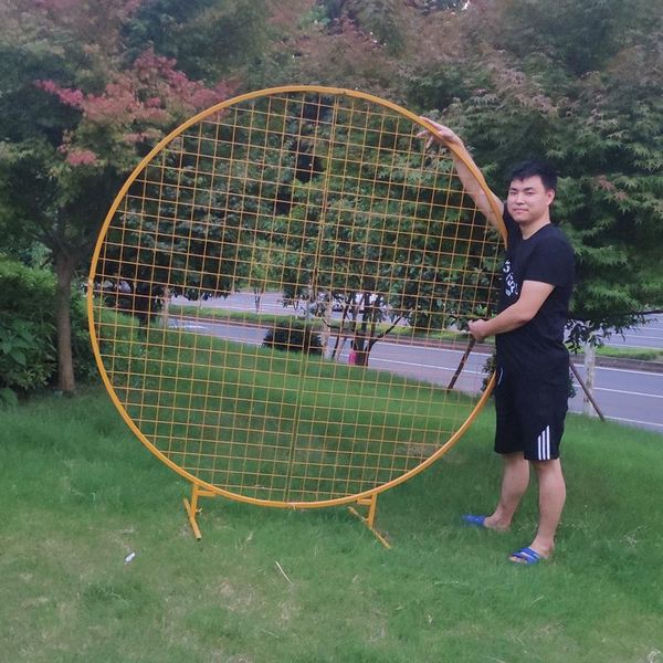 

party decoration iron circle mesh wedding arch background wreath shelf birthday ring frame for balloon round grid