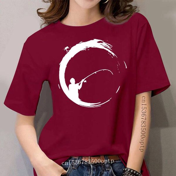 

women's t-shirt fishing t shirt fish hook rod bait pike trout tuna birthday gift, White