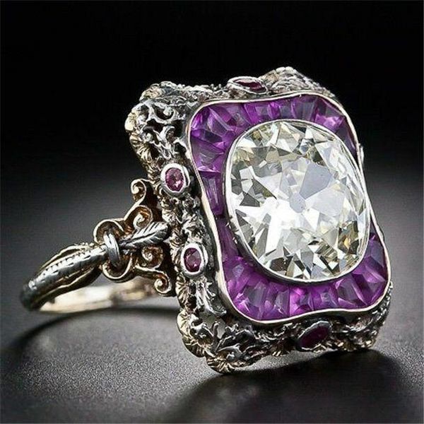 

wedding rings fashion & ring engagement women sz 5-10 jewelry, Slivery;golden