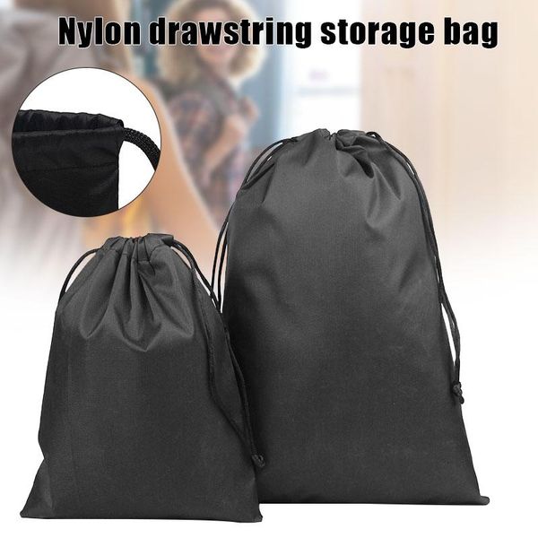 

storage bags nylon drawstring pouch multi-functional bag ditty for travel & outdoor activity from 15*20cm to 30*35cm mowa889
