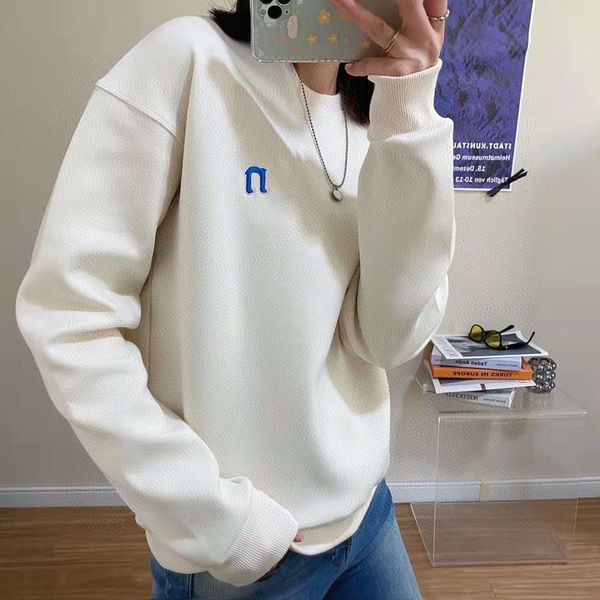 

autumn hajia women's loose casual sports hooded long sleeved sweater 0366, Black