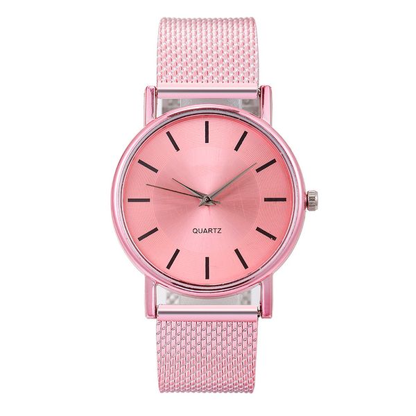 

fashion ladies quartz wristwatch wristwatches a variety of colors optional watch gift waterproof design color8, Slivery;brown