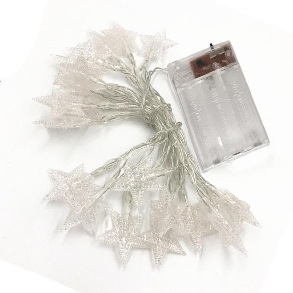 

strips 10 meters led star string lights five-pointed christmas wedding party interior decoration
