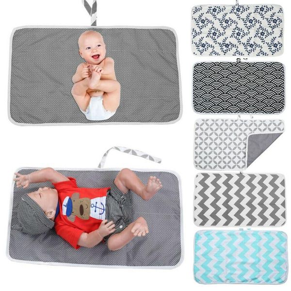 

carpets home baby portable folding diaper mats pet dog cat travel changing pad waterproof mat bag storage toddler infant